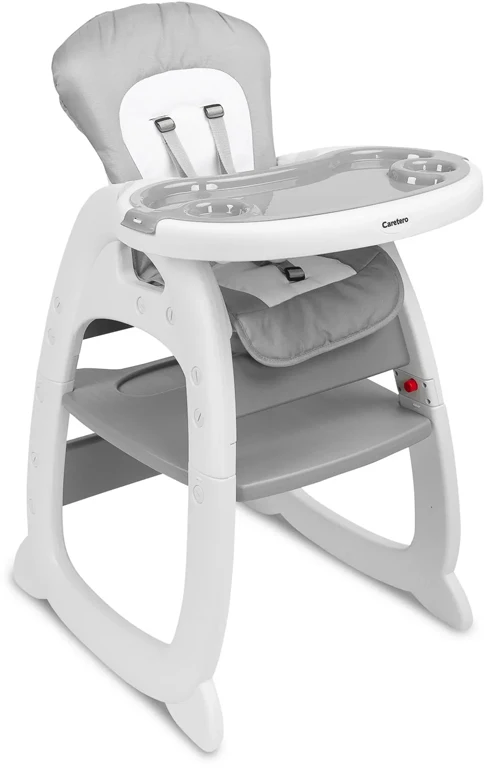 Дитячий стільчик для годування Caretero Homee Grey